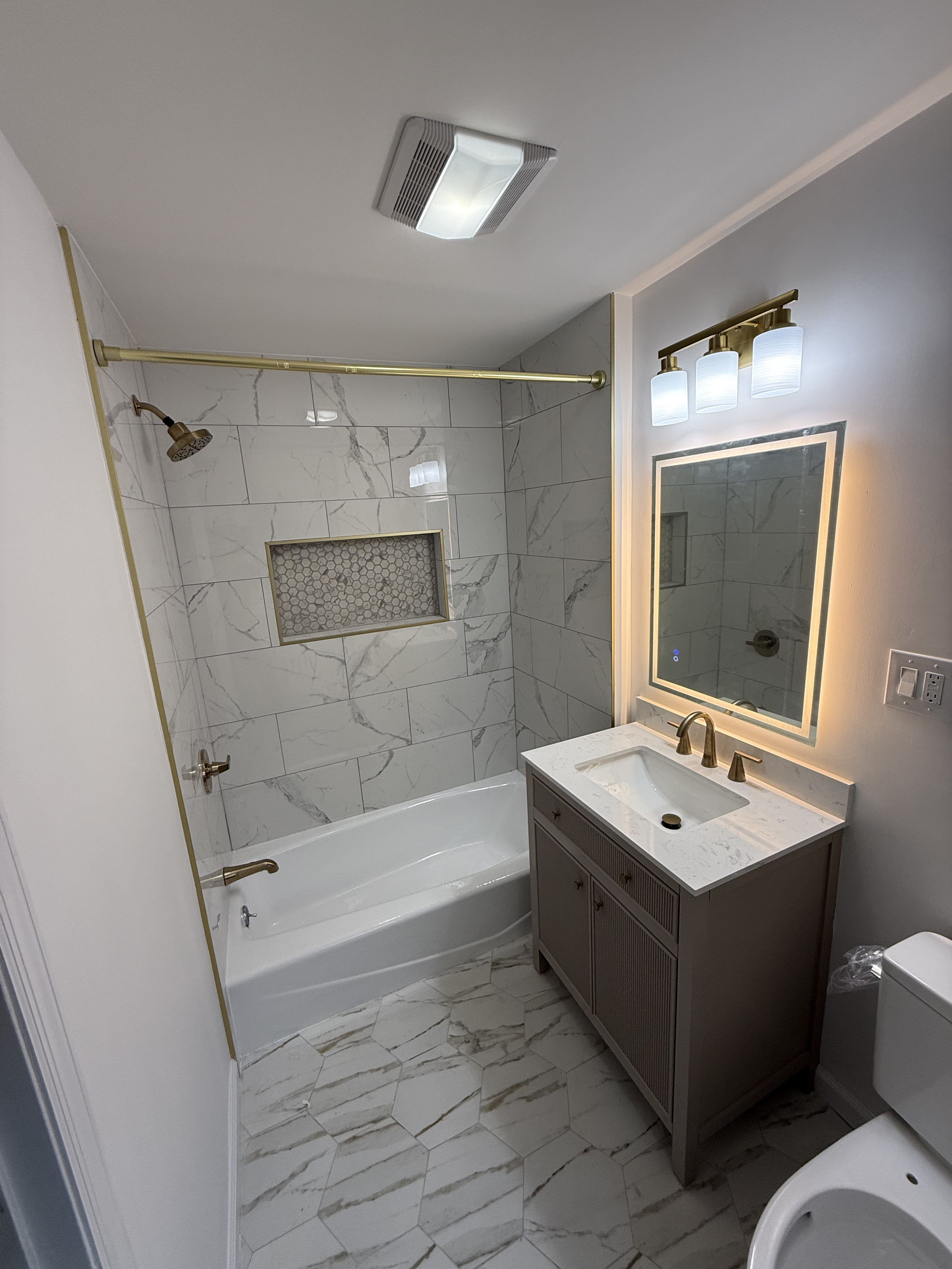 Modern Bathroom Renovation - After
