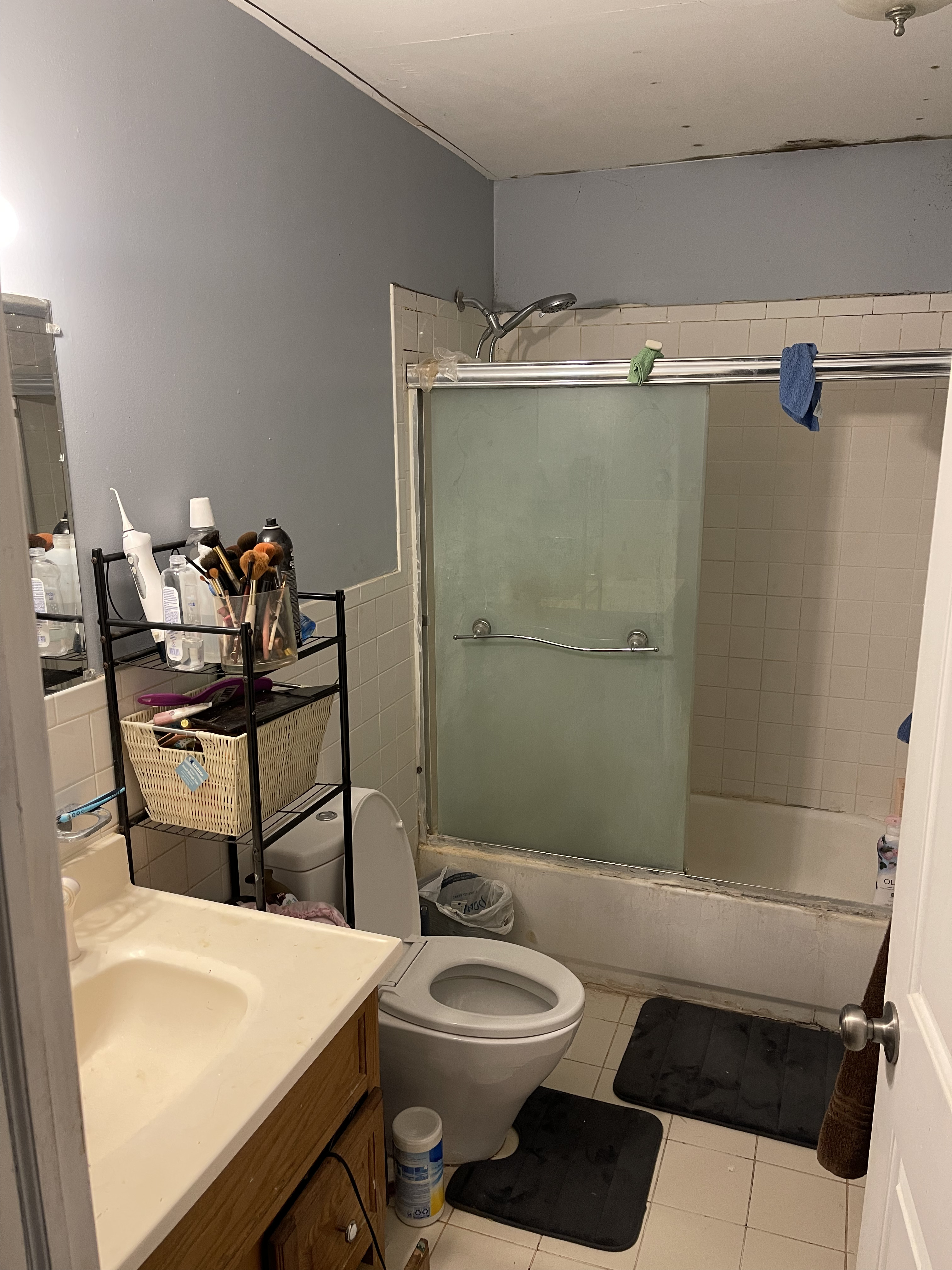 Complete Bathroom Transformation - Before