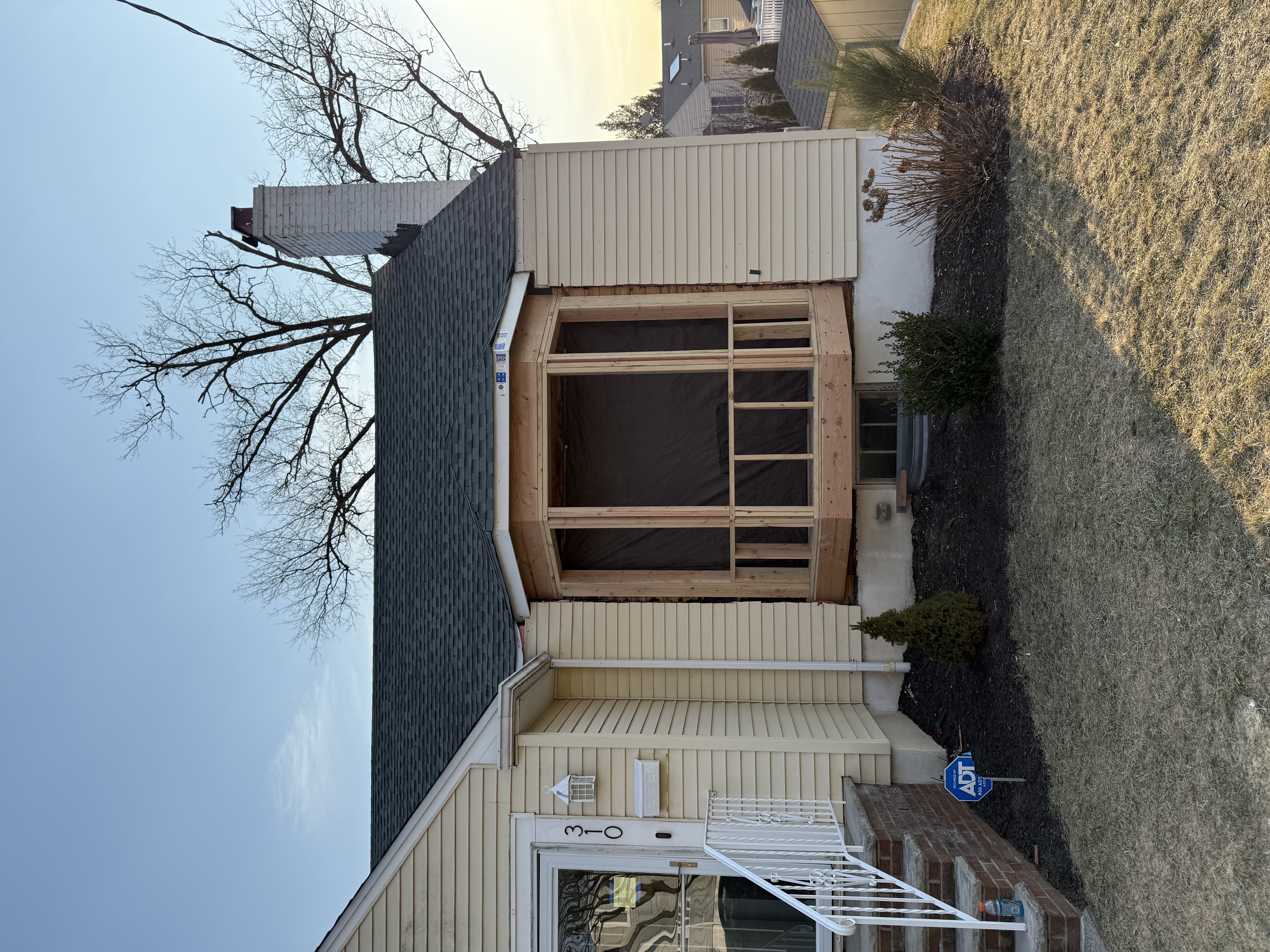 Bay Window Addition (Exterior) - Before