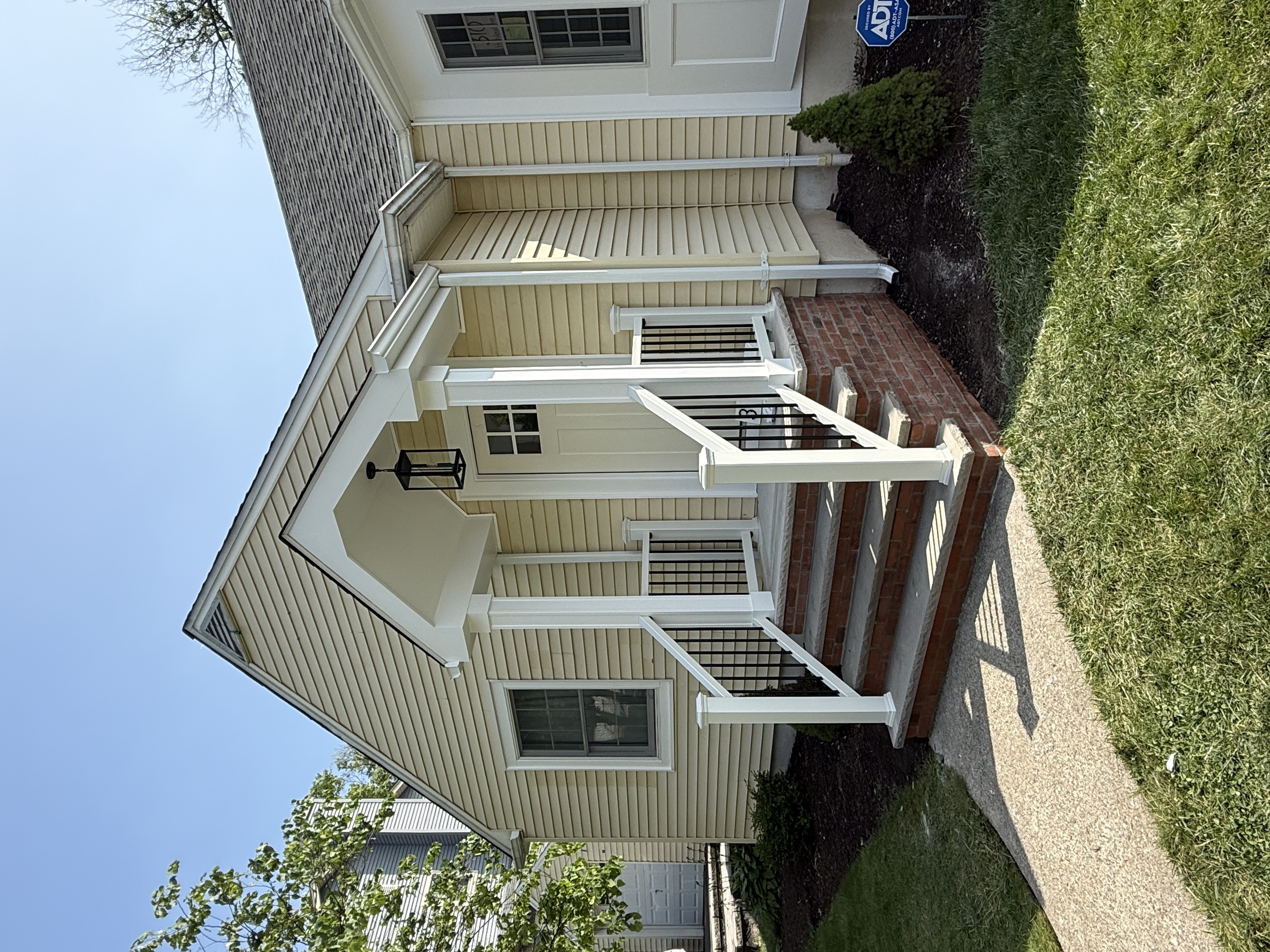 Custom Portico & Entry - After