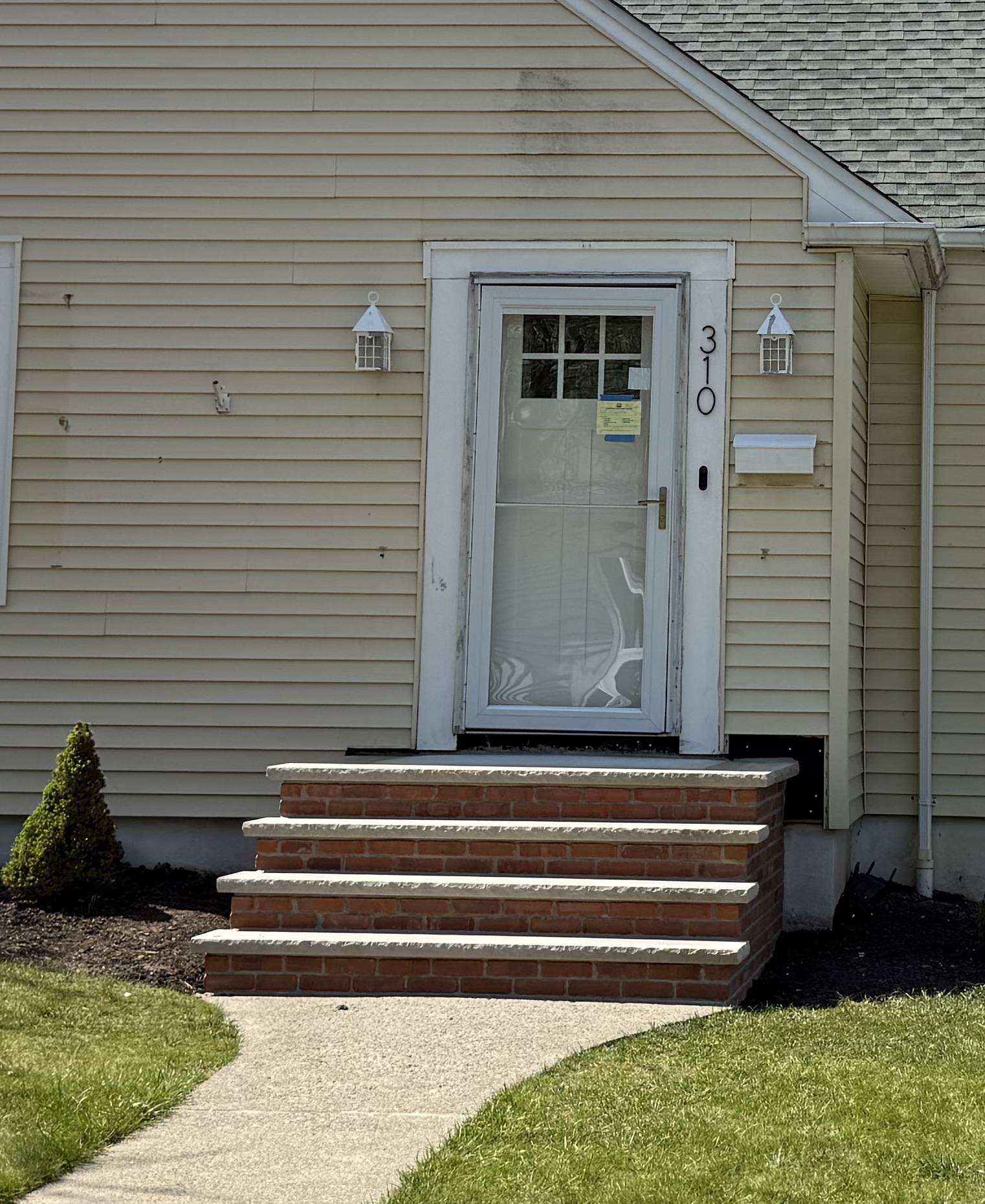 Custom Portico & Entry - Before